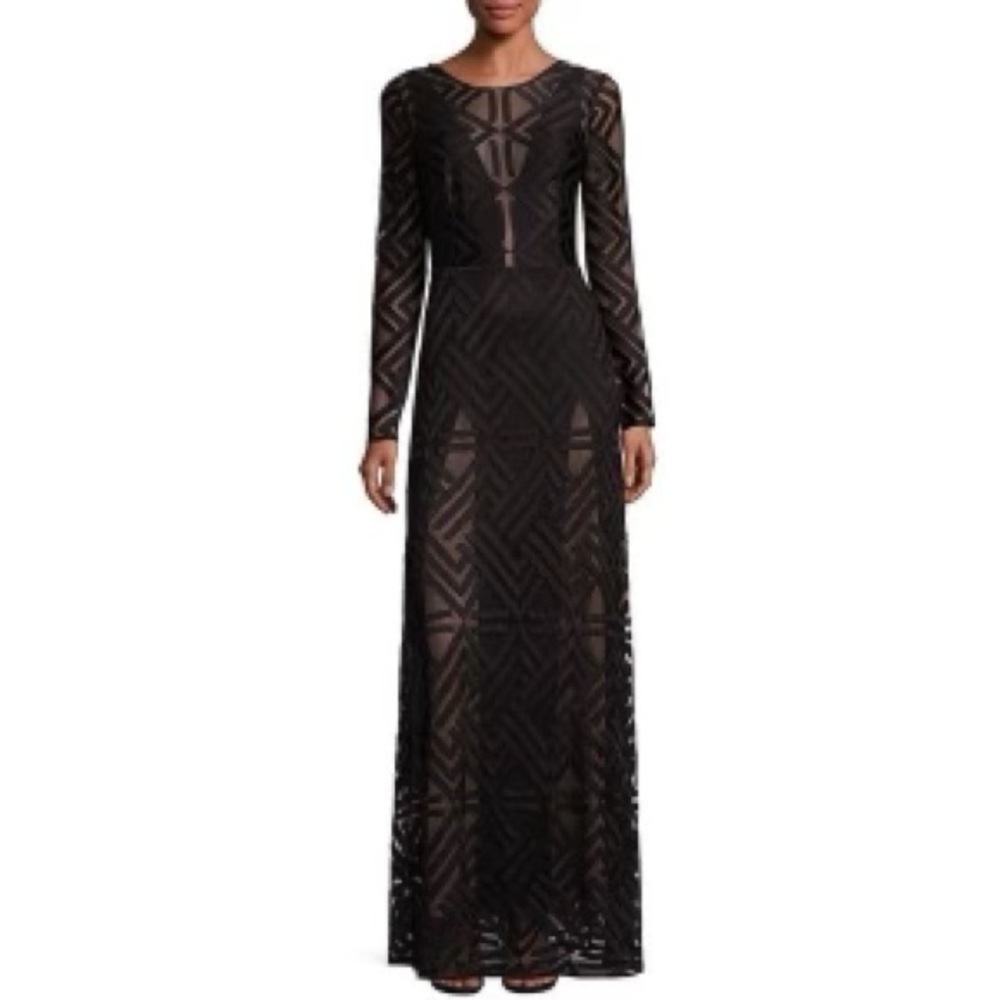 BCBGMAXAZRIA Veira Maxi Dress in Black